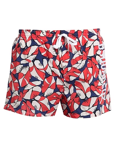 DSQUARED2 Swim shorts Red 92% Polyamide, 8% Elastane