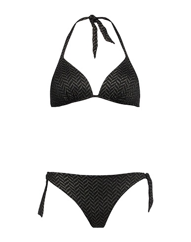 TWINSET Bikini Black 88% Polyamide, 8% Polyester, 4% Elastane