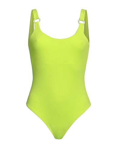VERDISSIMA One-piece swimsuits Lime green 94% Polyamide, 6% Elastane