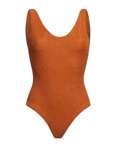 OAS One-piece swimsuits Camel 90% Polyamide, 10% Elastane