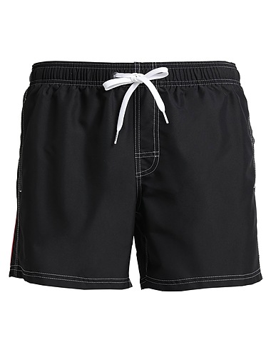 SUNDEK Swim shorts Black 52% Recycled polyester, 48% Polyester