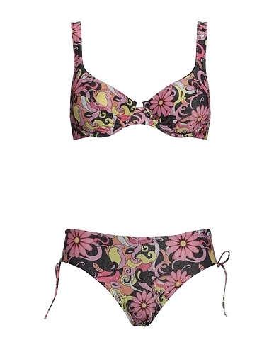 VERDISSIMA Bikini Black 43% Polyester, 24% Polyamide, 23% Metallic fiber, 10% Elastane