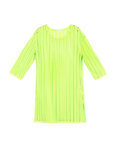 VERDISSIMA Cover-up Lime green 92% Polyester, 8% Elastane