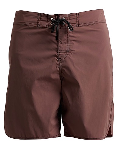 JIL SANDER+ Shorts de bain CIOCCOLATO 92% Polyamide, 8% Élasthanne