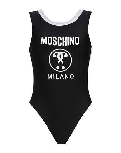 MOSCHINO One-piece swimsuits Black 80% Polyamide, 20% Elastane