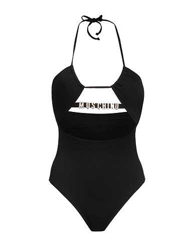 MOSCHINO One-piece swimsuits SWIM Black 87% Polyamide, 13% Elastane