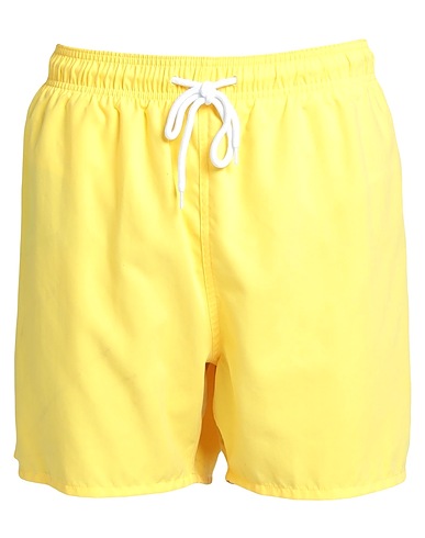 TIMBERLAND Swim shorts Yellow 100% Polyester