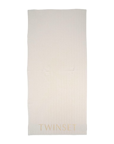 TWINSET Strandtuch Beige 94% Baumwolle, 3% Polyester, 3% Viskose