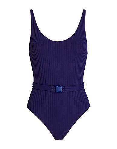 MELISSA ODABASH One-piece swimsuits Navy blue 90% Polyester, 10% Elastane