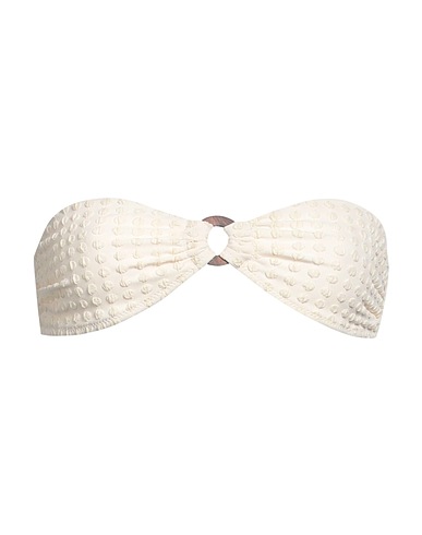 LE PETIT TROU Bikini Cream 63% Polyamide, 26% Polyester, 11% Elastane