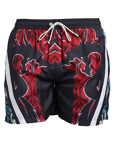 PHIPPS Swim shorts Black 70% Recycled PES, 30% Seaqual®