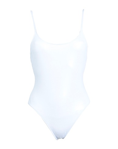 CALVIN KLEIN One-piece swimsuits White 83% Polyamide, 17% Elastane