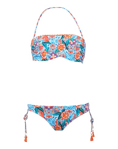 VERDISSIMA Bikini Arancione 76% Poliammide, 24% Elastan