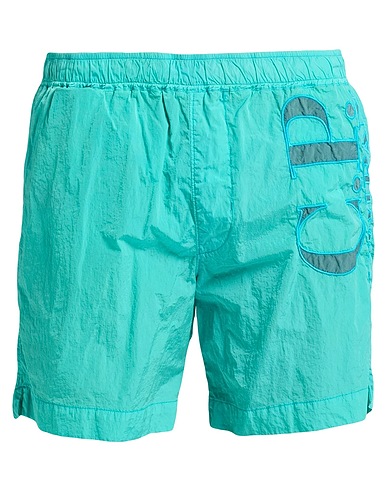 C.P. COMPANY Boxer mare Turchese 100% Poliammide, Cotone