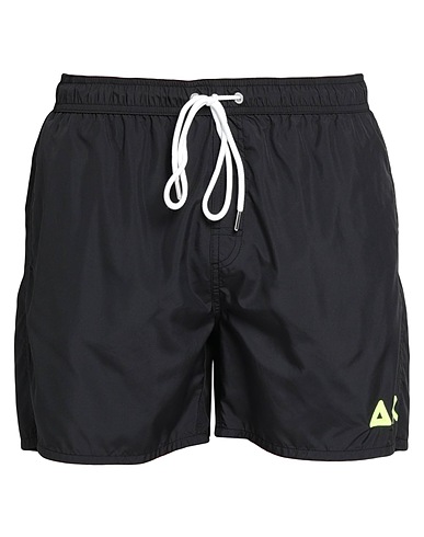 SUN 68 Μαγιό βερμούδα Μαύρο 100% Πολυεστέρας