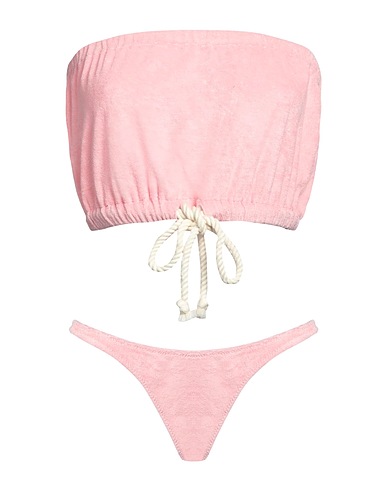 LISA MARIE FERNANDEZ Bikini Pink 84% Cotton, 16% Elastane