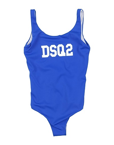DSQUARED2 One-piece swimsuits Bright blue 80% Polyamide, 20% Elastane