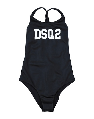 DSQUARED2 One-piece swimsuits Black 80% Polyamide, 20% Elastane
