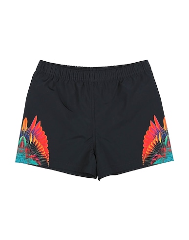 MARCELO BURLON Swim shorts NERO 100% Polyester