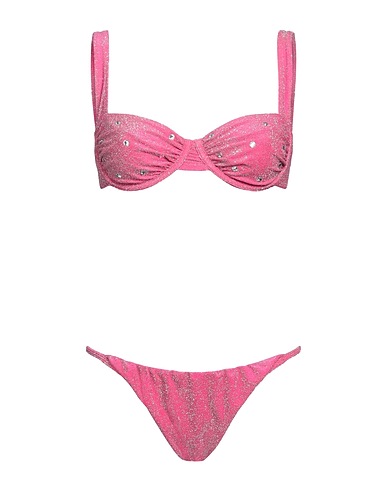 HOUSE OF SUNNY Bikini Fuchsia 80% Nylon, 11% Elastane, 9% Metallic fiber