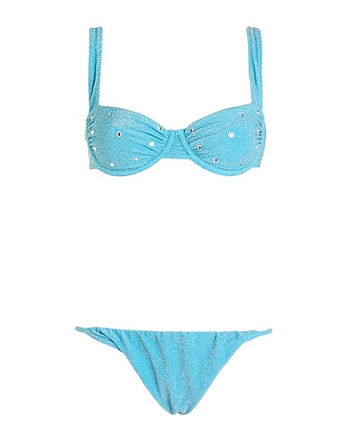 HOUSE OF SUNNY Bikini 80% Nylon, 11% Elastane, 9% Metallic fiber