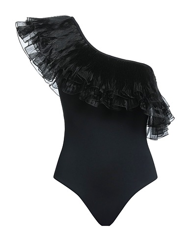 GIAMBATTISTA VALLI Badeanzug Schwarz 80% Polyamid, 20% Elastan, Polyester