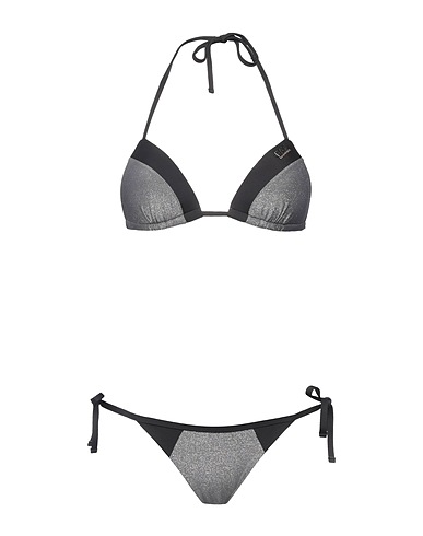 EA7 Bikini Grey 71% Polyamide, 19% Metallic fiber, 10% Elastane