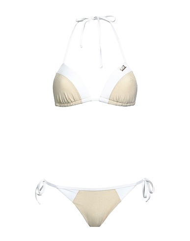 EA7 Bikini Beige 71% Polyamide, 19% Metallic fiber, 10% Elastane