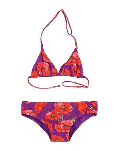 DOLCE&GABBANA Bikini Mauve 73% Polyamide, 27% Eco Polyester
