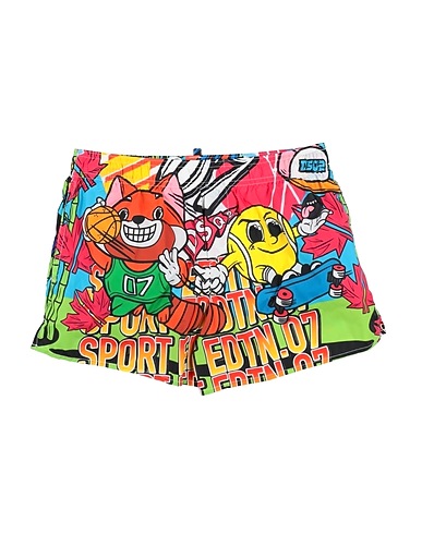 DSQUARED2 Swim shorts Green 100% Polyamide