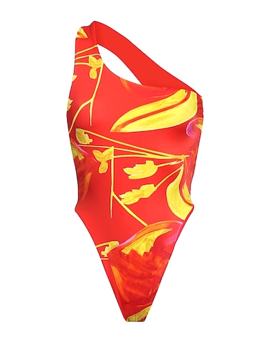 LOUISA BALLOU One-piece swimsuits Red 78% Recycled polyamide, 22% Elastane
