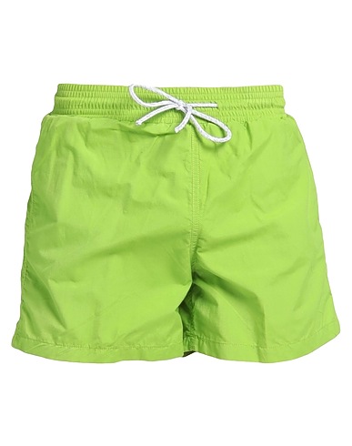 MC KENZY Swim shorts Light green 100% Polyester