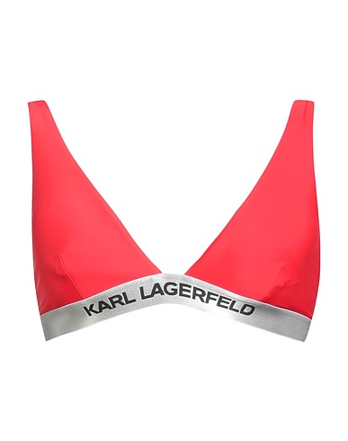 KARL LAGERFELD 水着（ビキニ） レッド 再生ポリアミド 78% / ポリウレタン 22%