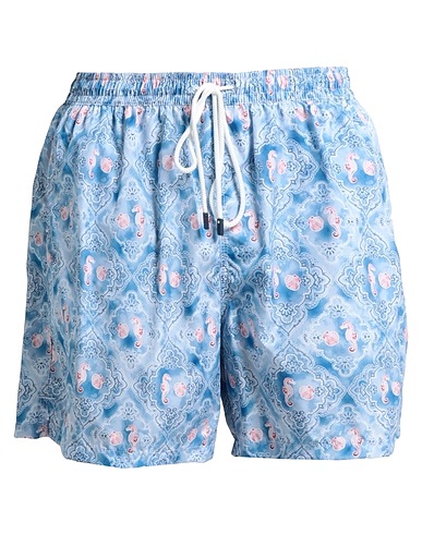 FEDELI Boxer mare Blu 100% Poliestere riciclato