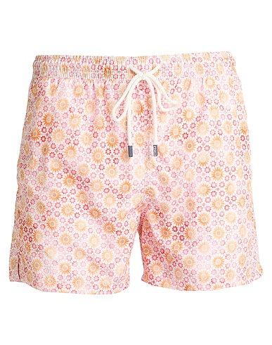 FEDELI Swim shorts SWIM&WEAR Red 100% Recycled polyester