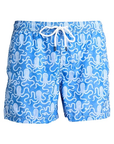 FEDELI Swim shorts SWIM&WEAR Blue 100% Recycled polyester