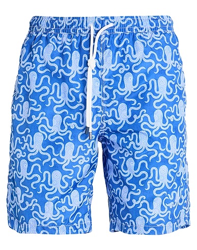 FEDELI 트렁크 수영복 SWIM&WEAR 브라이트 블루 100% 재생 폴리에스터