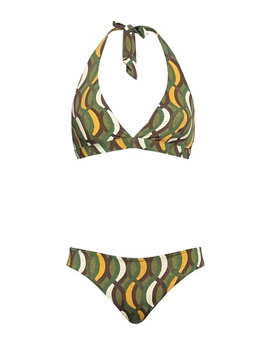 SIYU Bikini Military green 85% Polyamide, 15% Elastane