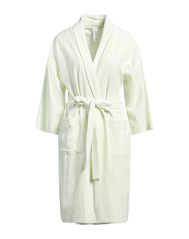 HANRO Dressing gowns & bathrobes Light green 100% Cotton