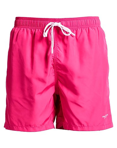 ARMANI EXCHANGE Swim shorts Magenta 100% Polyester
