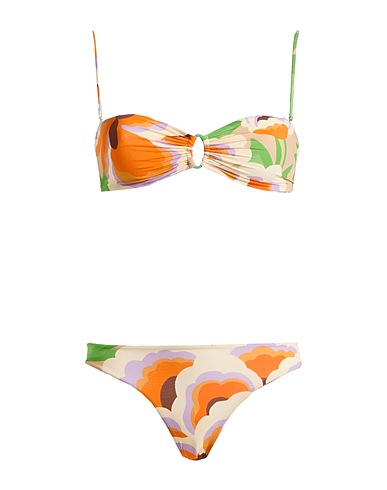 SIYU Maillot deux pièces Orange 85% Polyamide, 15% Élasthanne