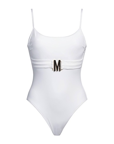 MOSCHINO One-piece swimsuits SWIM
 White 91% Polyamide, 9% Elastane