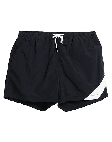 SOLID & STRIPED Boxer mare Nero 100% Nylon