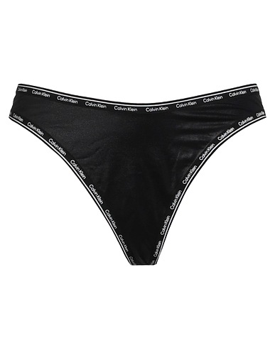 CALVIN KLEIN Bikini Nero 78% Poliammide, 22% Elastan