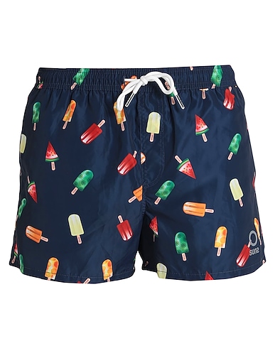 SUNS BOARDS Swim shorts Navy blue 100% Polyester