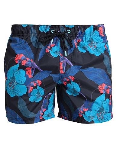 SUNDEK Swim shorts Black 60% Polyester, 40% Recycled polyester