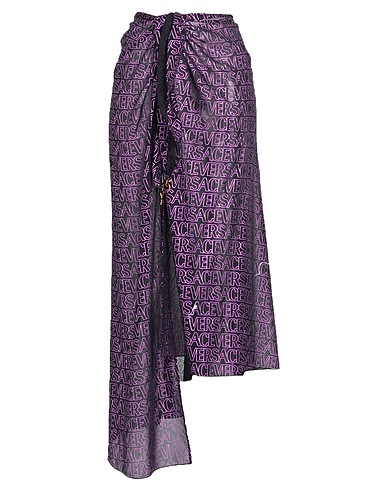 VERSACE Cover-ups Black 100% Polyester