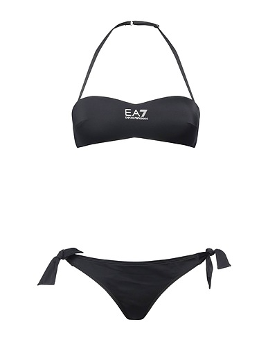 EA7 Bikini Black 87% Polyester, 13% Elastane