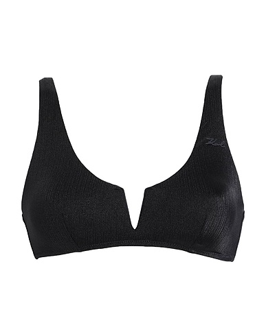 KARL LAGERFELD Bikini Black 84% Polyamide, 16% Elastane