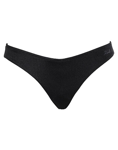 KARL LAGERFELD Bikini Black 84% Polyamide, 16% Elastane